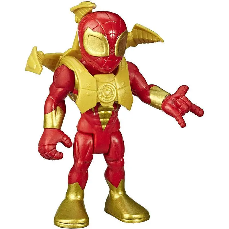 Playskool Heroes Marvel Super Hero Adventures Collectible 5-Inch Iron Spider Action Figure With Spider-Arms Accessory, Toys For Kids Ages 3 And Up 1