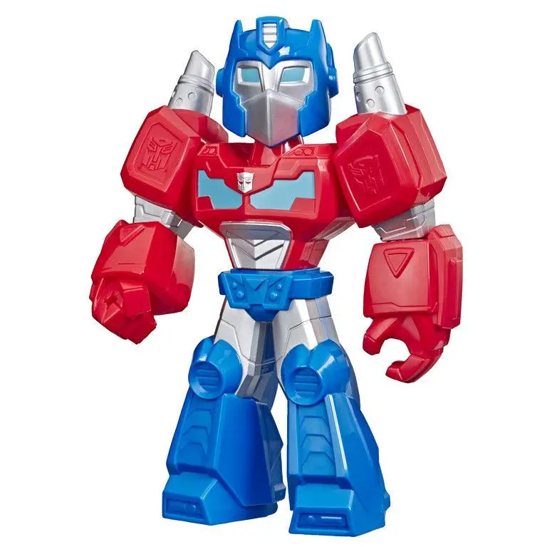 Playskool Heroes Mega Mighties Transformers Rescue Bots Academy Optimus Prime Figure 10-Inch Figure, Collectible Toys For Kids Ages 3 And Up 2