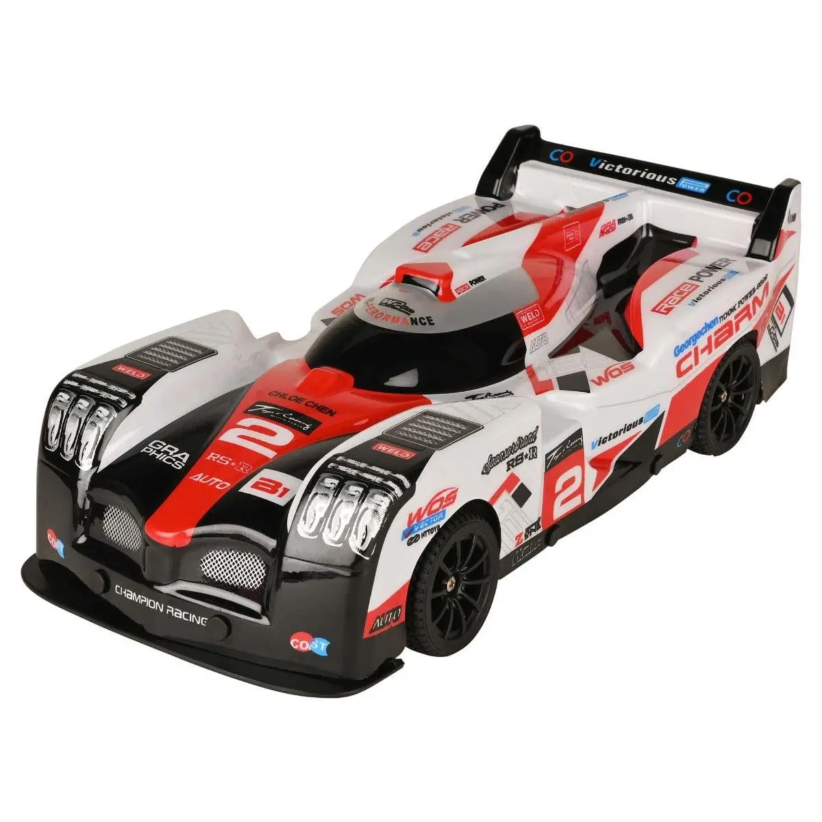 Playzu Auto Racing 1:14 Scale R/C Car - Red For Ages 6+ 1