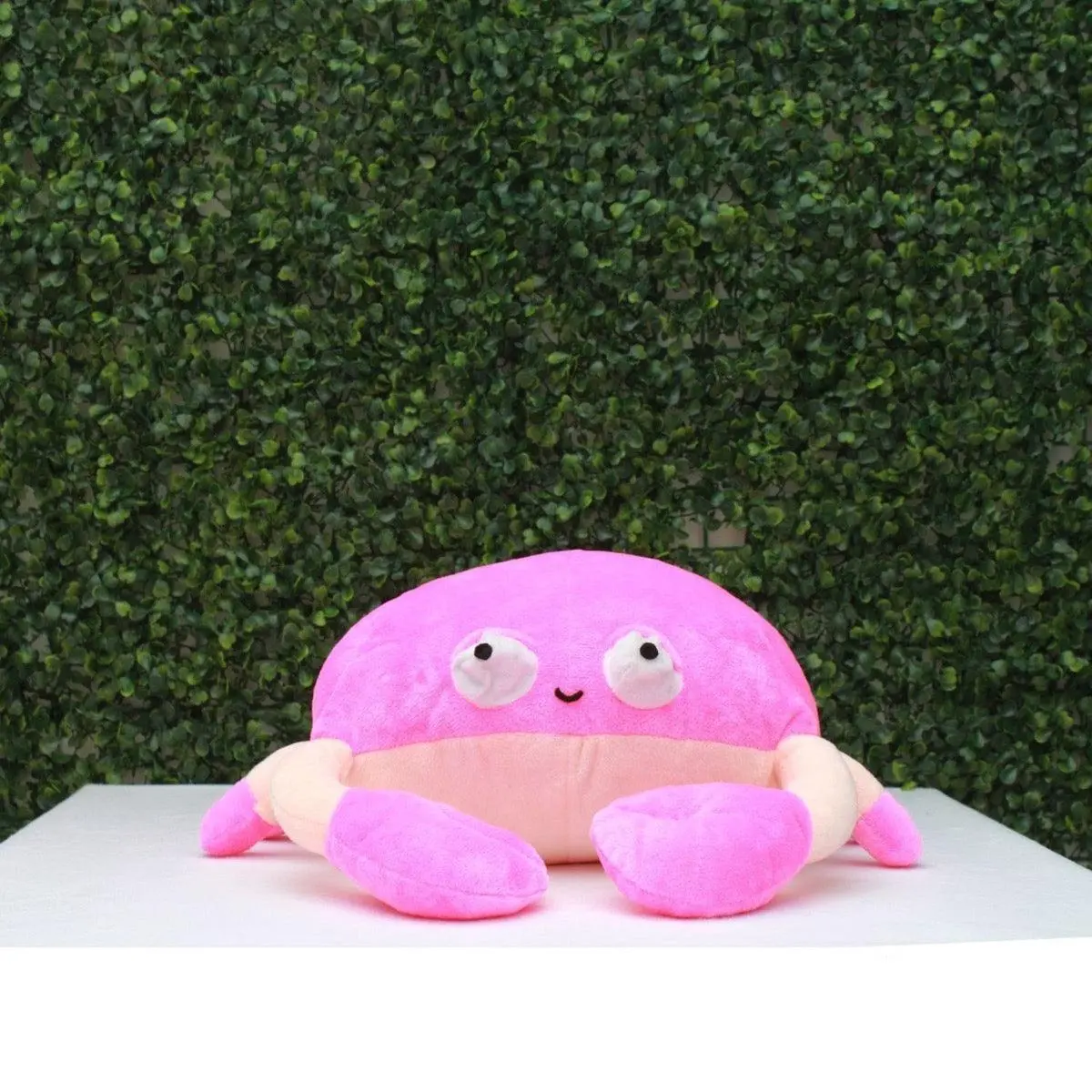 Plushkins Crab, Premium Pink Soft Toy For Kids, Aged 1-10 Years, Extra Soft Stuffed Toy With Plyfibre Stuffing 1