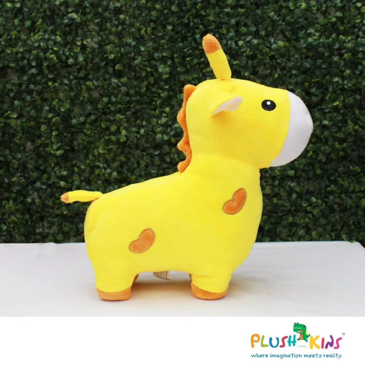 Plushkins Giraffe, Premium Yellow Soft Toy For Kids, Aged 1-10 Years, Extra Soft Stuffed Toy With Plyfibre Stuffing 2