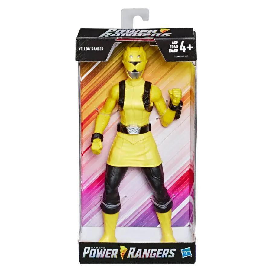 Power Rangers Beast Morphers Yellow Ranger Figure 9.5-Inch Scale Action Figure 2