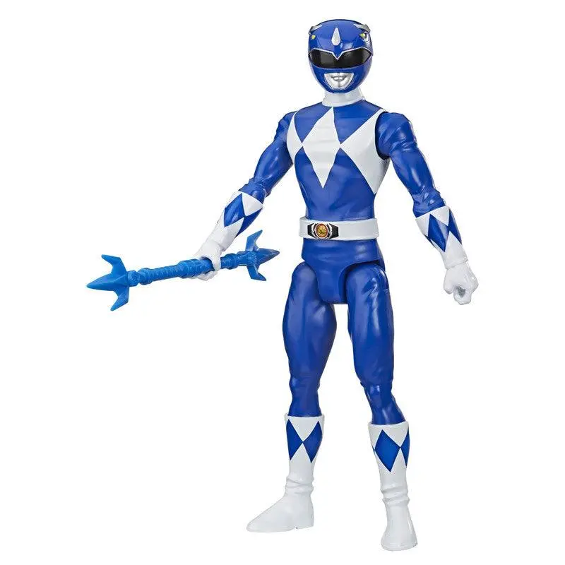Power Rangers Mighty Morphin Blue Ranger 12-Inch Action Figure Toy Inspired By Tv Show, With Power Lance Accessory 1