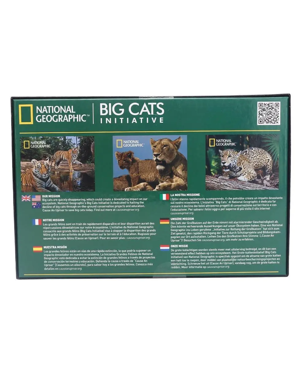 Prime 3D National Geographic National Big Cat Initiative Jaguar Puzzle (500 Pieces) 2