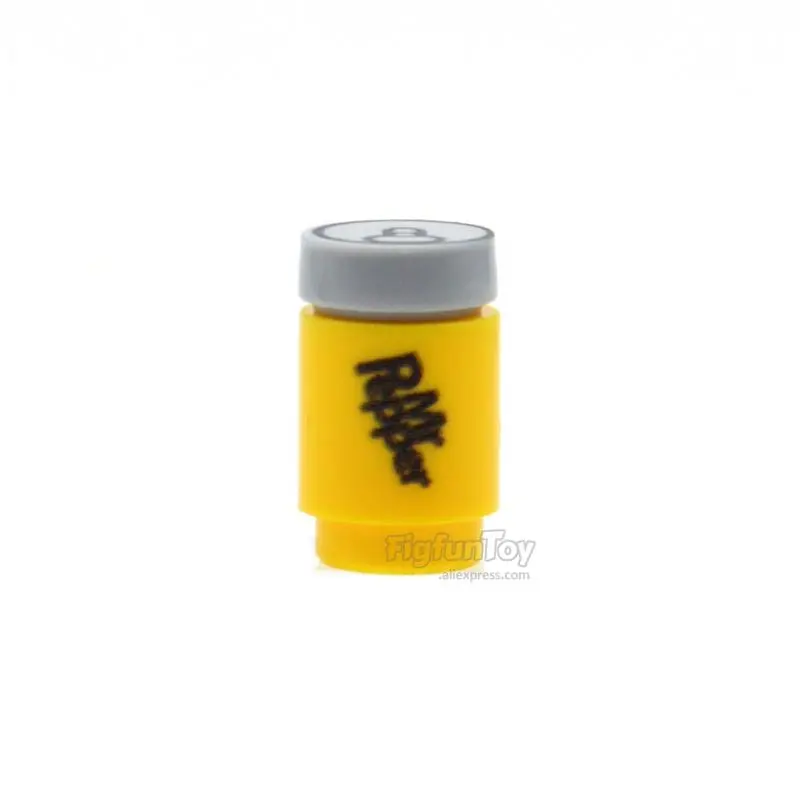 5Pcs/Lot Brick Printed Cola Drinks Spirit Tonic Water Moc City Parts Building Blocks Gifts Toys For Children Lego 4