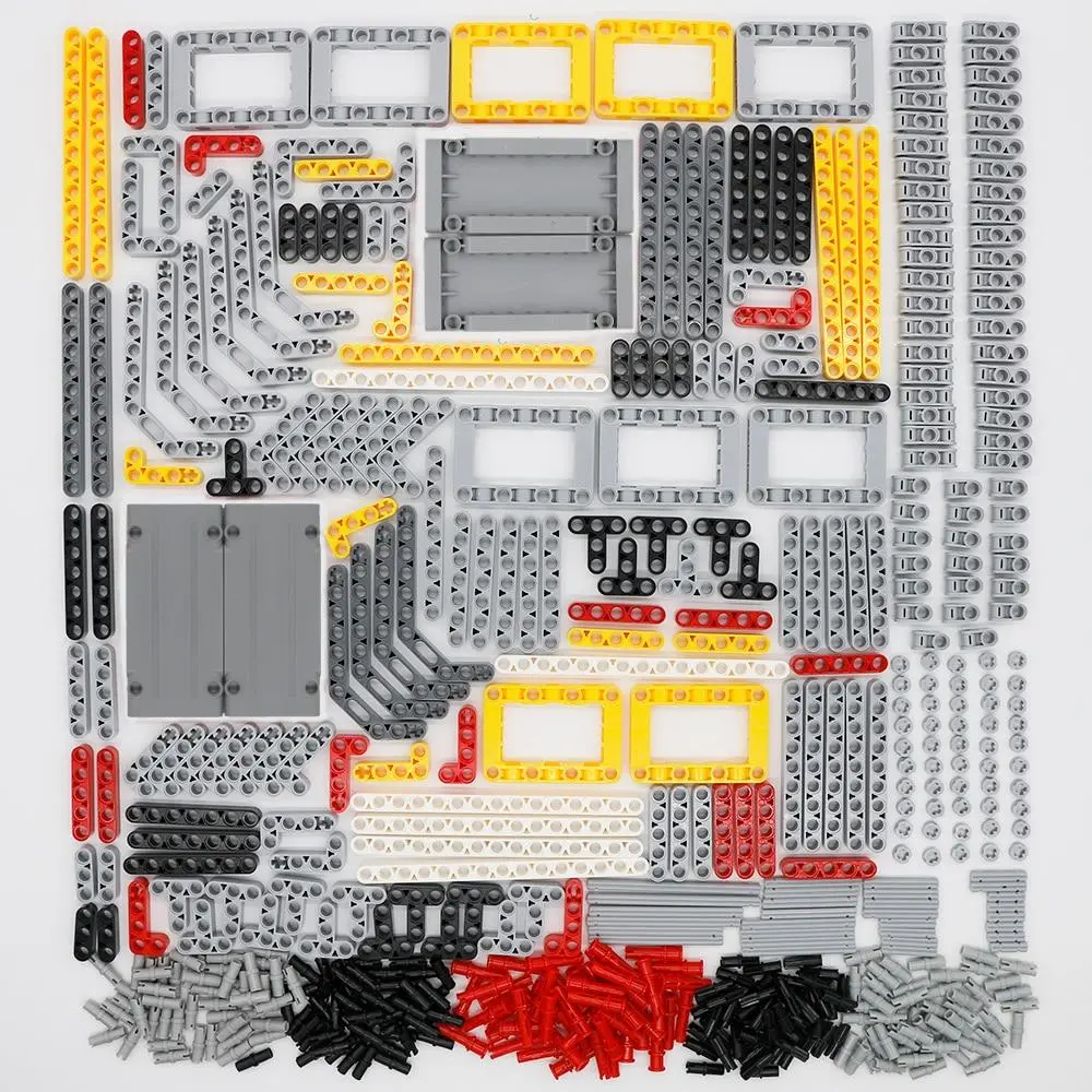 548Pcs Blocks Technic Parts Liftarm Beam Cross Axle Connector Panel Moc Accessory Toys Car Lego Bulk Parts Building Bricks 1