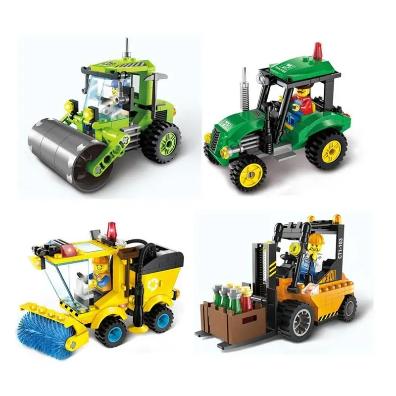 Christmas Gift!! Kids Educational Puzzle Diy Building Blocks Kit Toys Construction Bricks 1