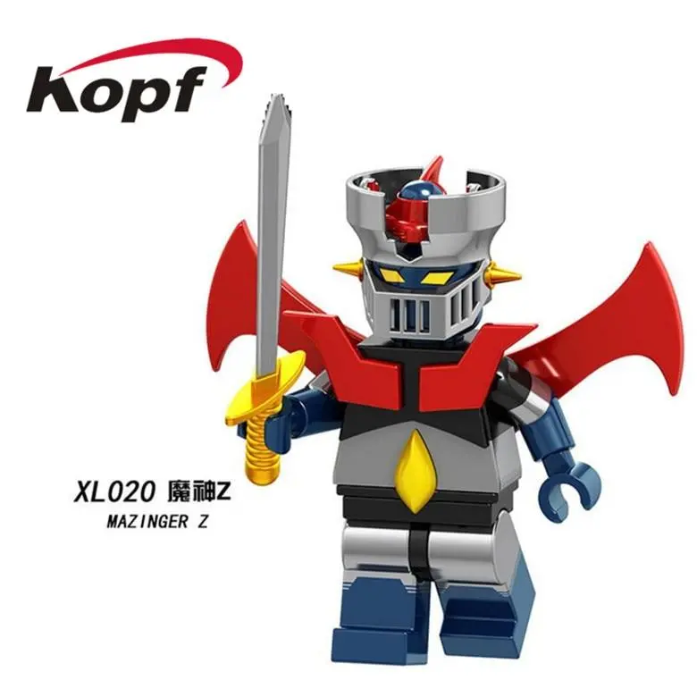 Building Blocks Robot God Mazinger Z As The Ancestor Infinity Mazinger Iron Man 28 Fx Bricks Figures For Children Toys 1