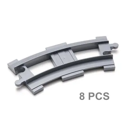 Marumine Blocks Duplo Toy Train Track Crossover Parts Railway Switch Building Bricks Gift For Children 1
