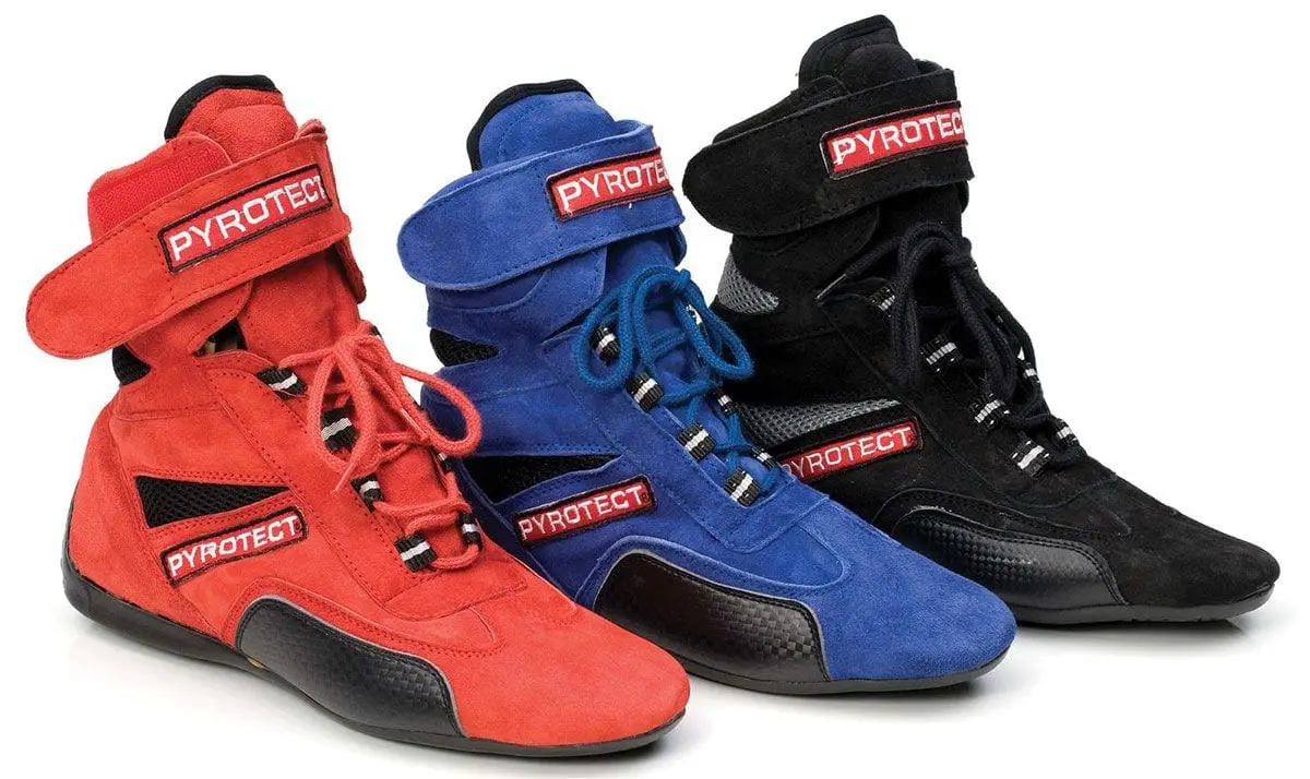 Ankle-Height Black Racing Shoes – Pyx48060, Size 6, Lightweight Synthetic Upper 1