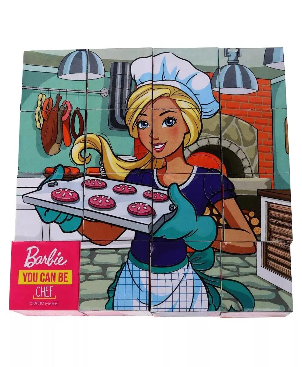 Barbie 6 In 1 Career Oriented Picture Blocks 2