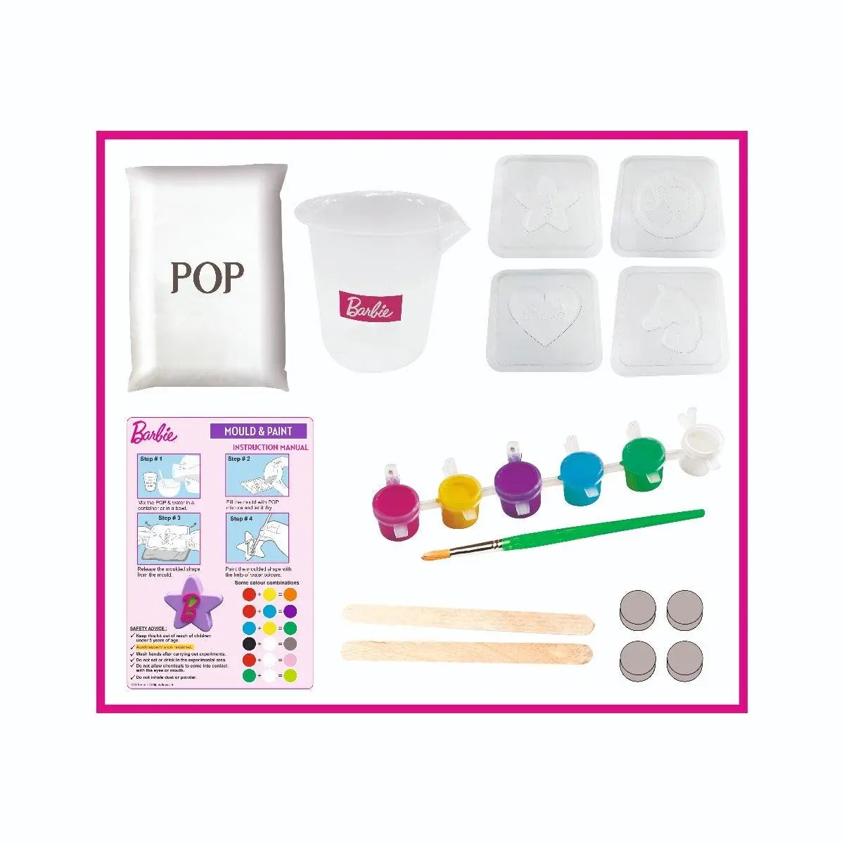 Barbie Mould & Paint Kit 2