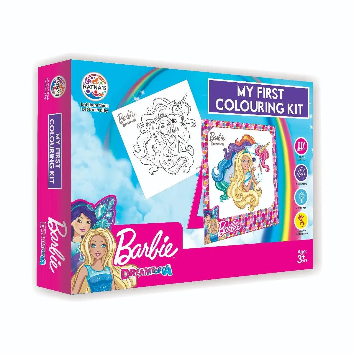 Barbie My First Colouring Kit 1