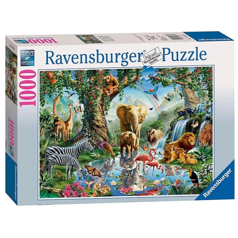 Ravensburger Adventures In The Jungle Puzzle (1000 Piece) 1