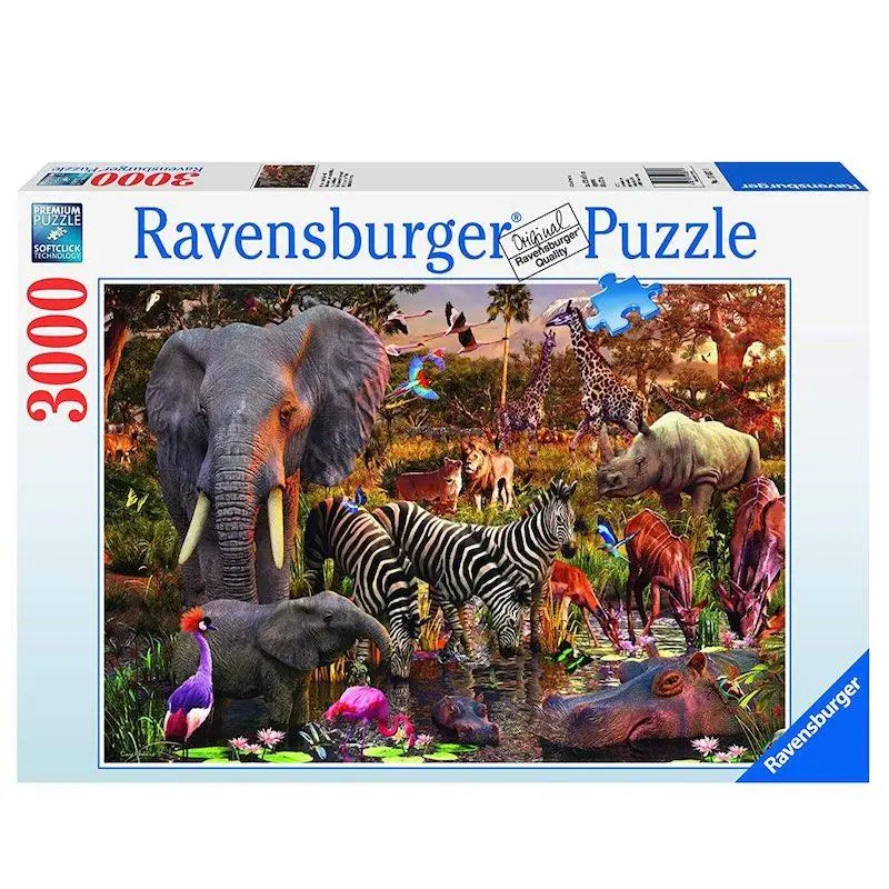 Ravensburger African Animals Jigsaw Puzzle (3000 Pieces) 1