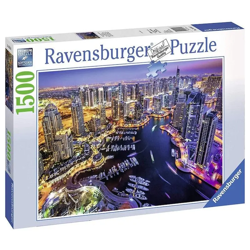 Ravensburger Dubai At Night 1500Pc Jigsaw Puzzle 1