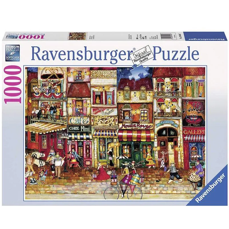 Ravensburger Puzzles Streets Of France, Multi Color (1000 Pieces) 1