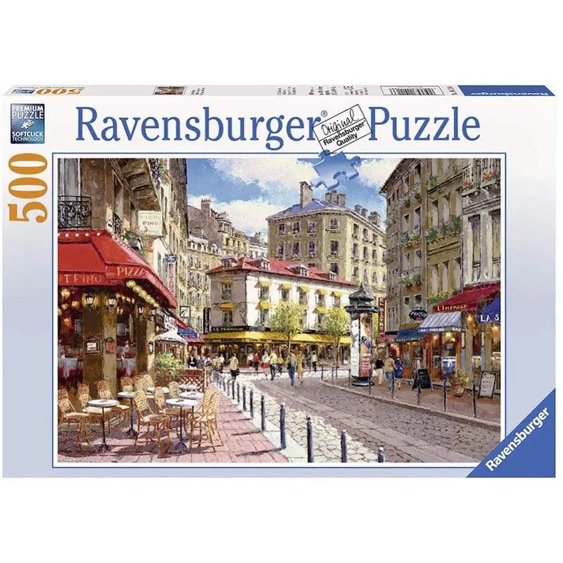 Ravensburger Quaint Shops Jigsaw Puzzle (500 Pieces) 1