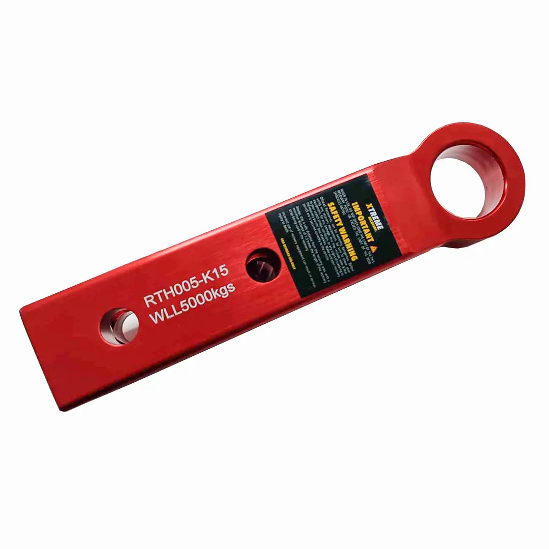 Rated Soft Shackle Recovery Hitch | Red 1