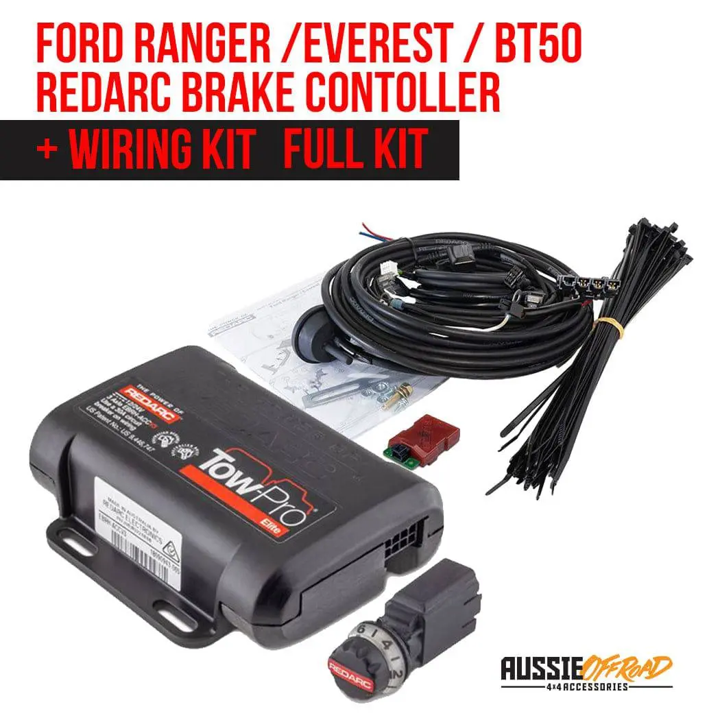 Ford Ranger / Everest / Bt50 Redarc Tow Pro + Wiring Harness 1