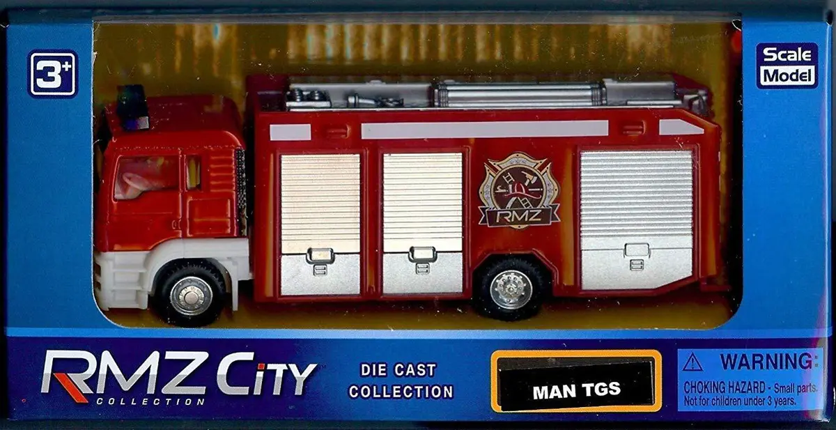 Rmz City 1:64 Man Fire Engine 1