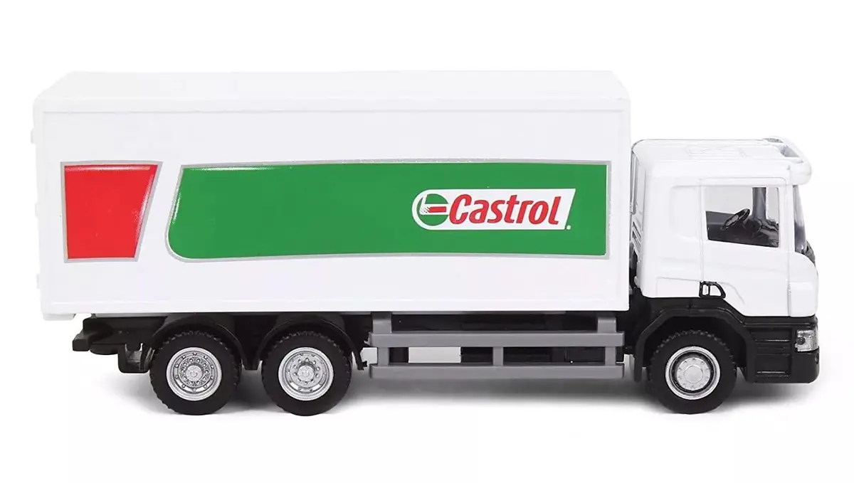 Rmz City Car 1:64 Scania - Castrol Container Truck 2
