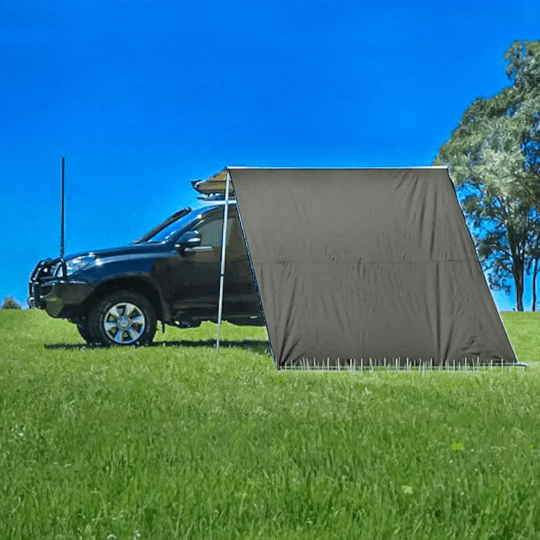 Awning Side Wall 2M X 2.9M Kalahari Black Edition 1
