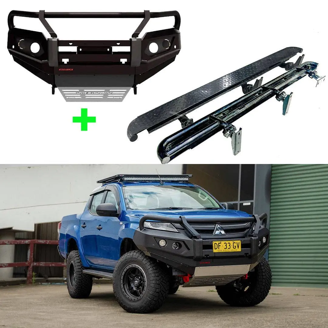 Mr Triton Gt Bull Bar + Rocksliders 1