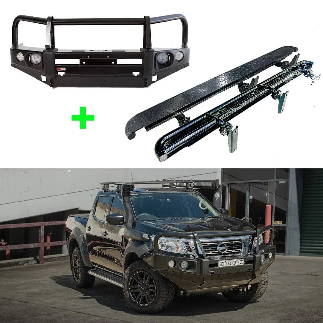 Np300 Navara Bullbar & Rockslider Combo 1