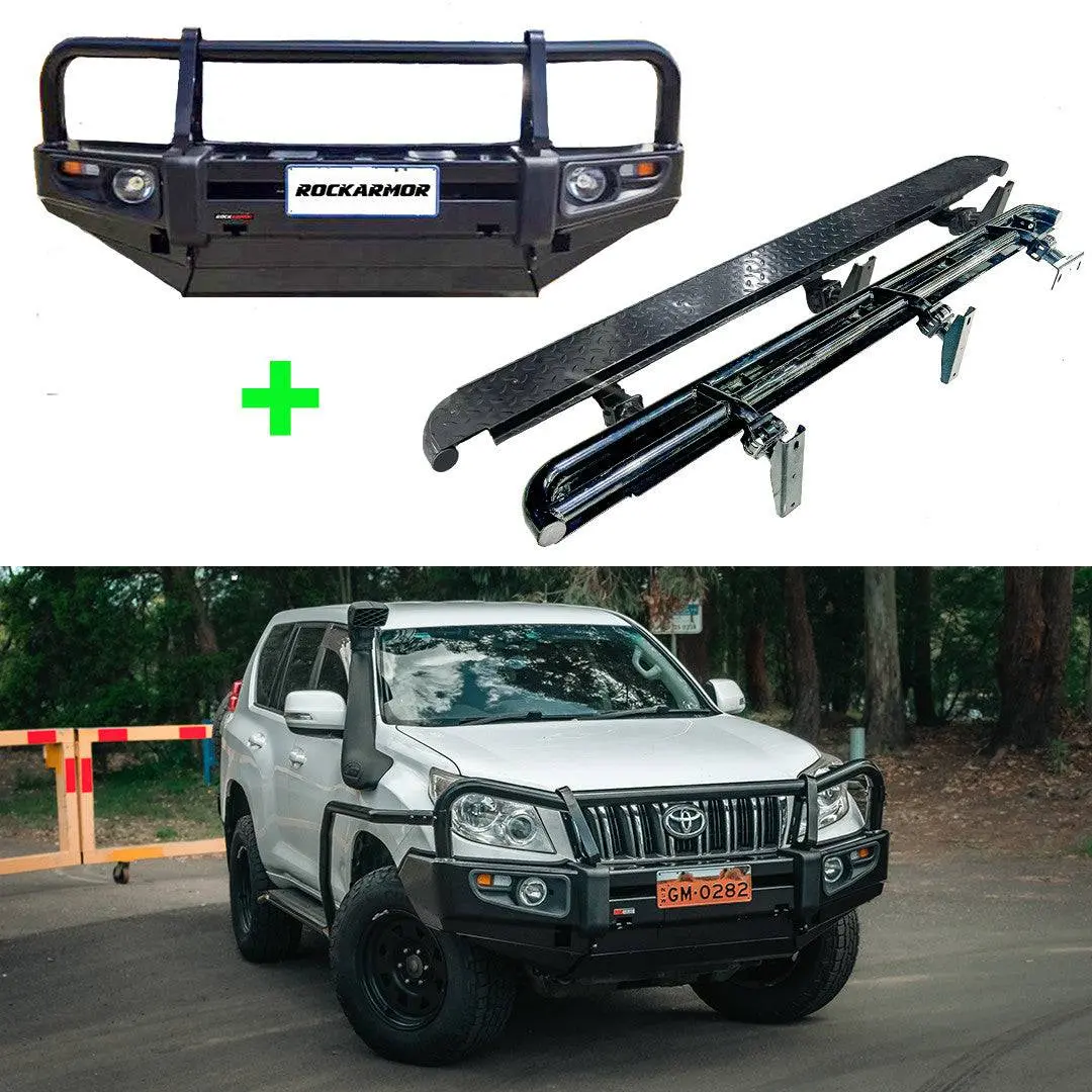 Prado 150 Bullbar & Rock Slider Combo | Suits: 09- 10/2013 1