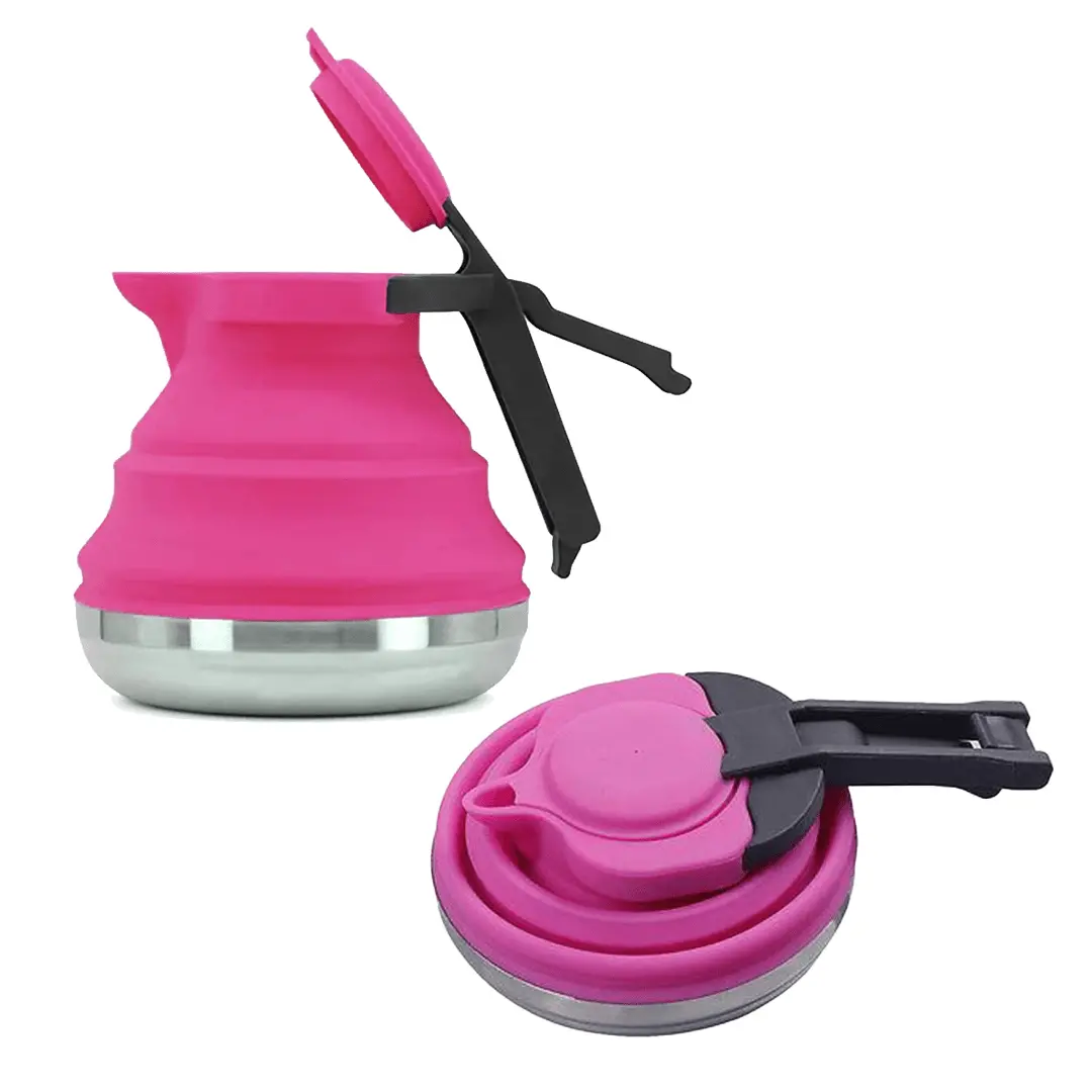 Camp Kettle - Collapsible Save Spacing - Pink 1