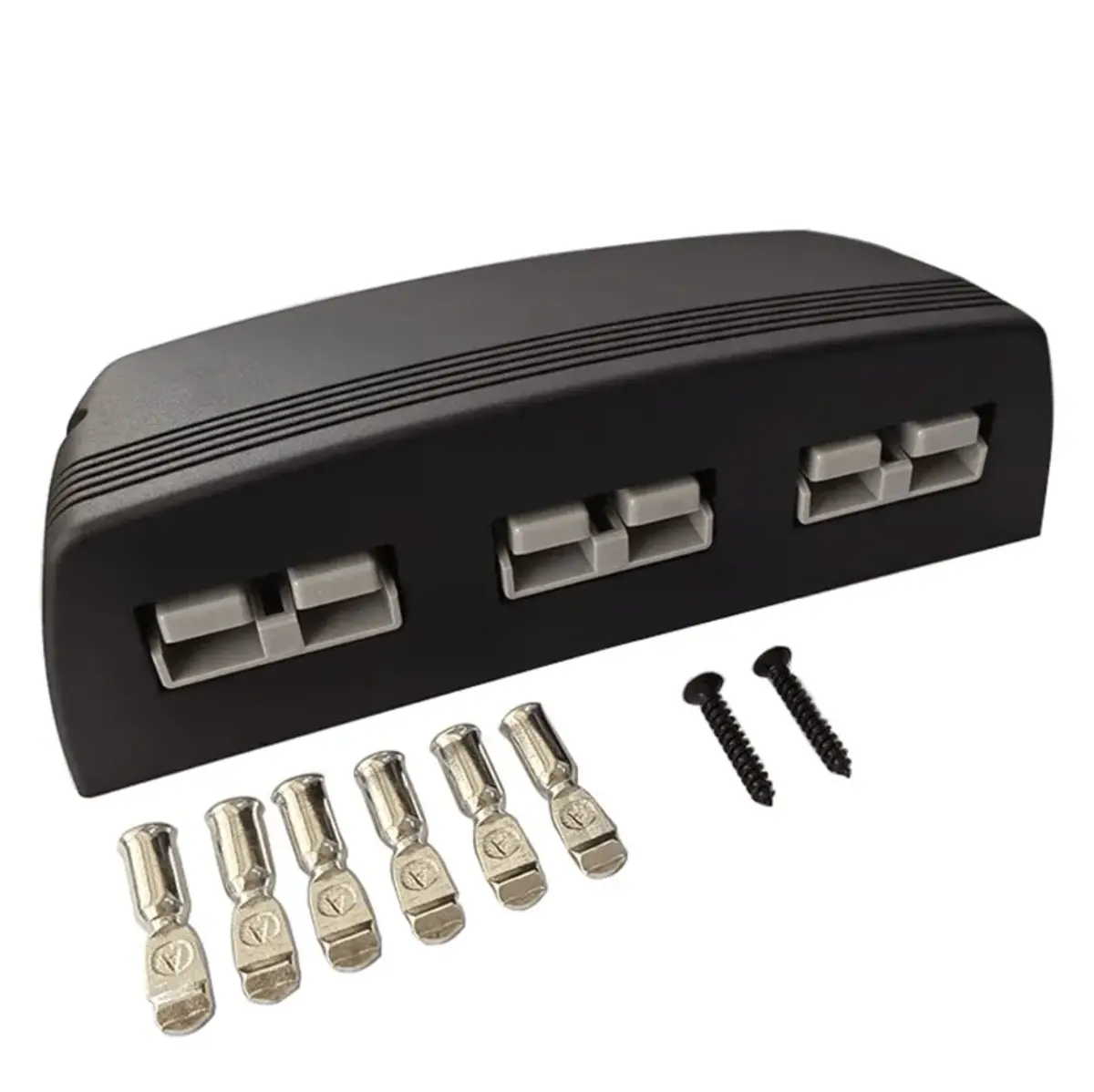 Triple 50A Anderson Surface Mount | Anderson Plugs Included 1