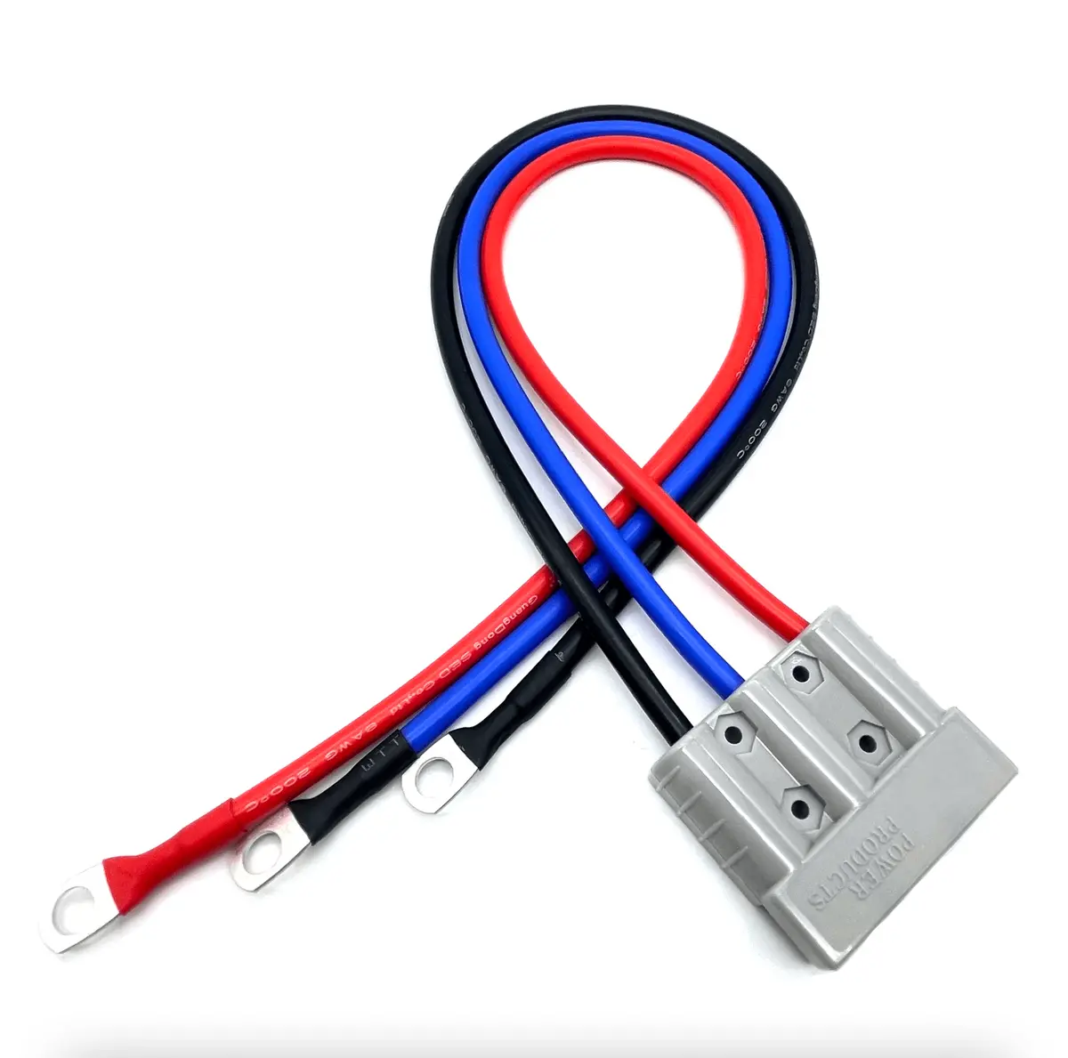 Triple Anderson 50A 3Pin Plug | Dcdc Wiring Kit For Dcdc Charger | 8B&S Cable 1