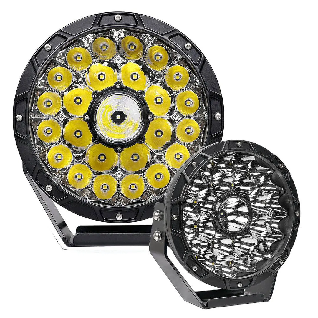 9" 140W Led Driving Lights | R9's Rockarmor 1