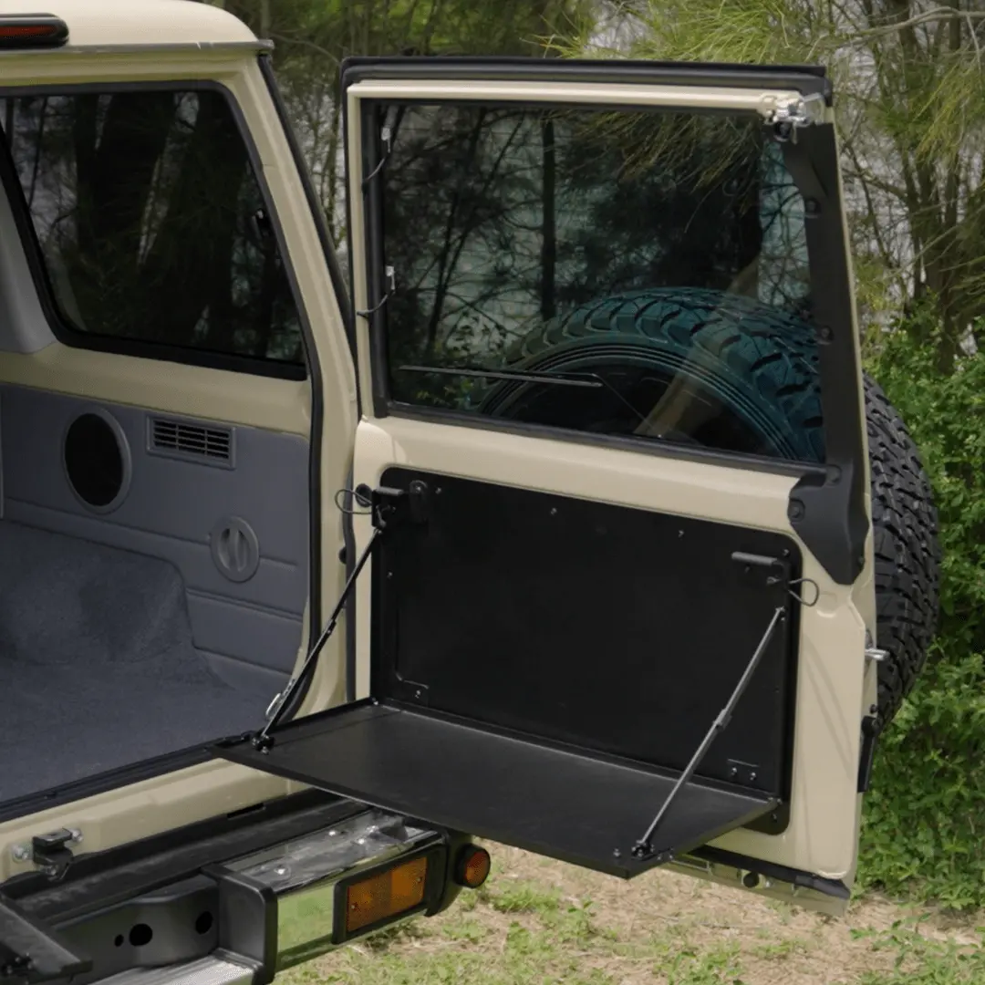 Troopy Rear Door Table (Drivers Side) 75/78 Series Landcruiser 1