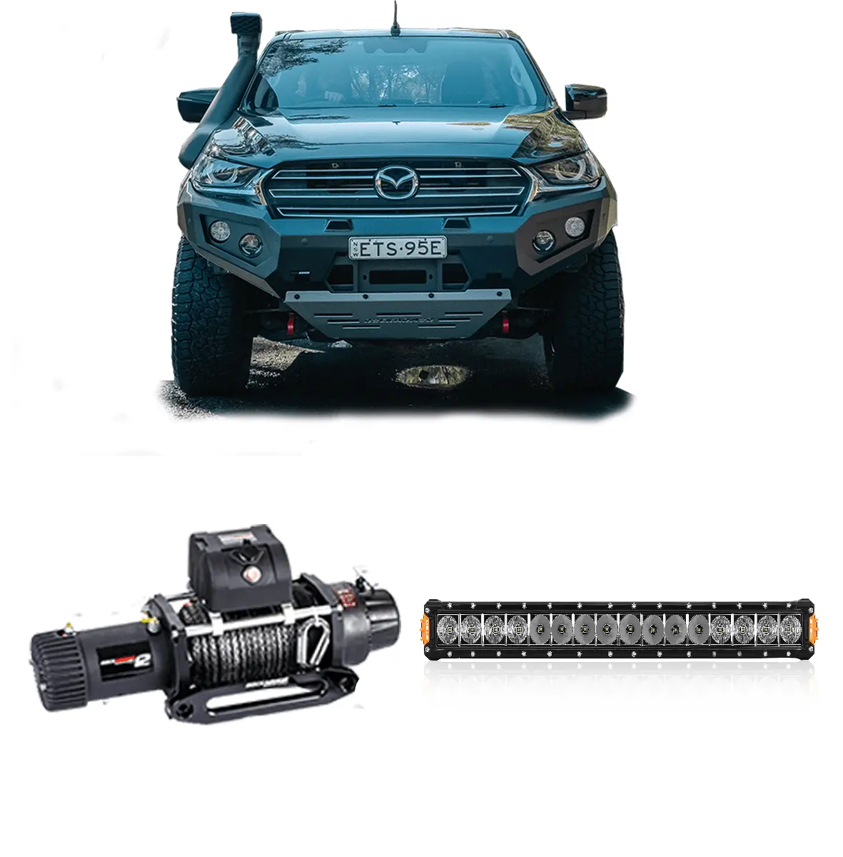 Frontal Pack Suits 2020+ Mazda Bt50 1
