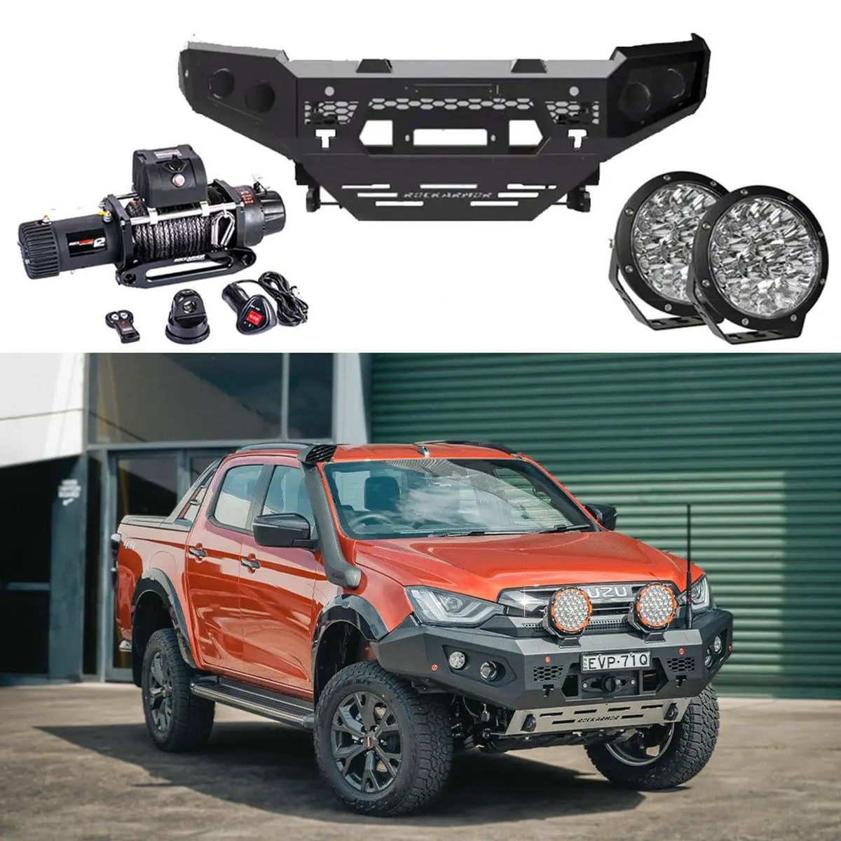 Isuzu Dmax Gt Bumper Offroad Frontal Pack - Suits 08/2020 - 04/2024 1
