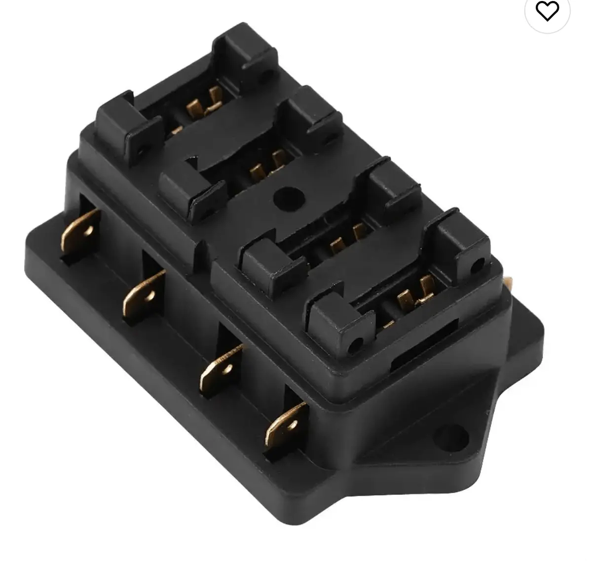 4 Way Auto Fuse Block | 4 Way Circuit Standard Blade 1
