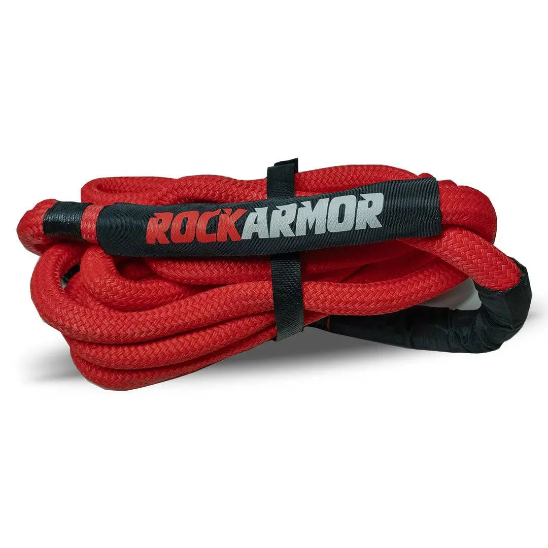 10,000Kg Kinetic Recovery Rope | 9Metres X 22Mm | Red 1