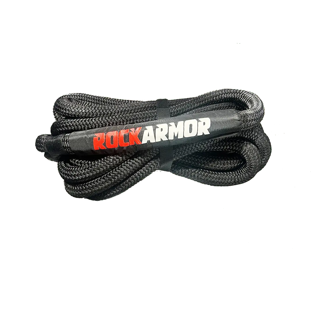 13,000Kg Kinetic Recovery Rope | 9Metres X 25Mm | Black 1