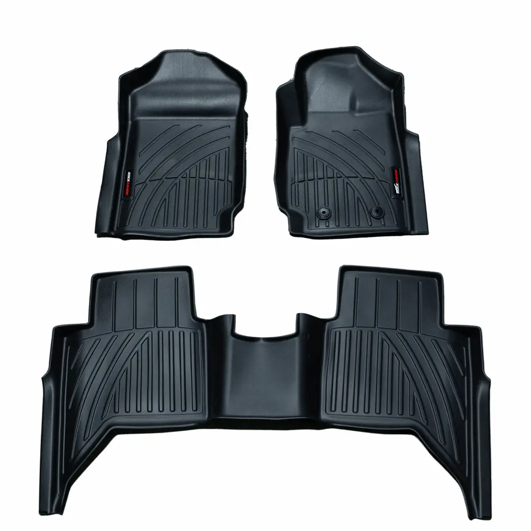 Ford Ranger Floor Mats -  Moulded 3D Suits Px2 & Px3  2015 - 2022 1