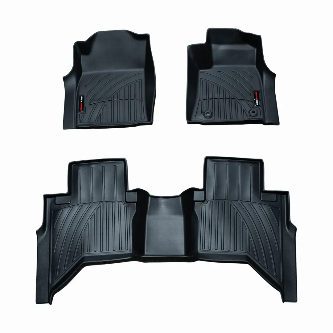 Hilux Floor Mats 3D Moulded Suits N80 Hilux 2015 - Current 1