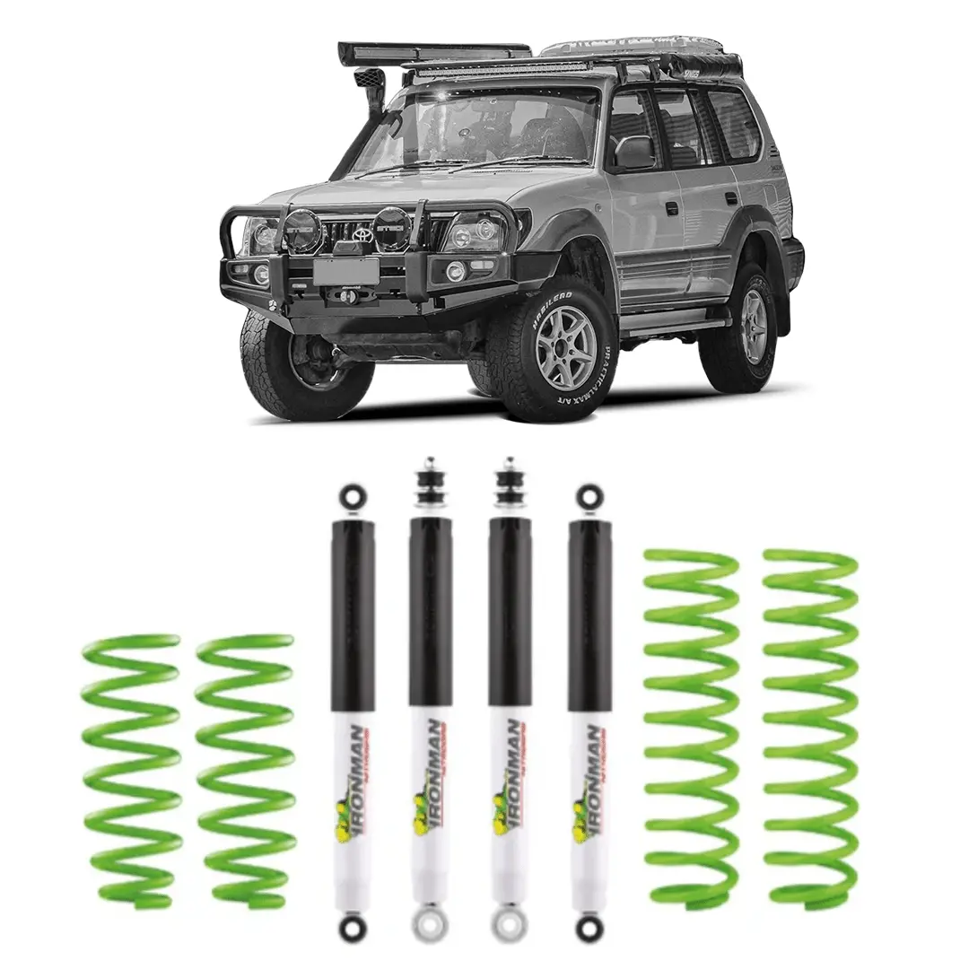 Prado 90 Series Suspension Kit 50Mm | Ironman Nitro Gas 1