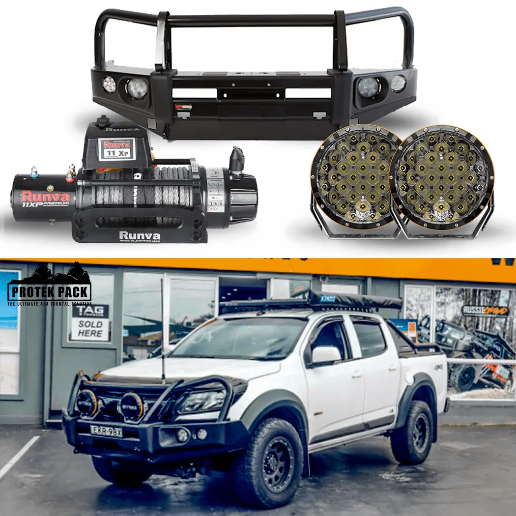 Holden Rg Colorado/7 | Protek Pack: Bull Bar, Runva Winch, Stedi Spotties 1