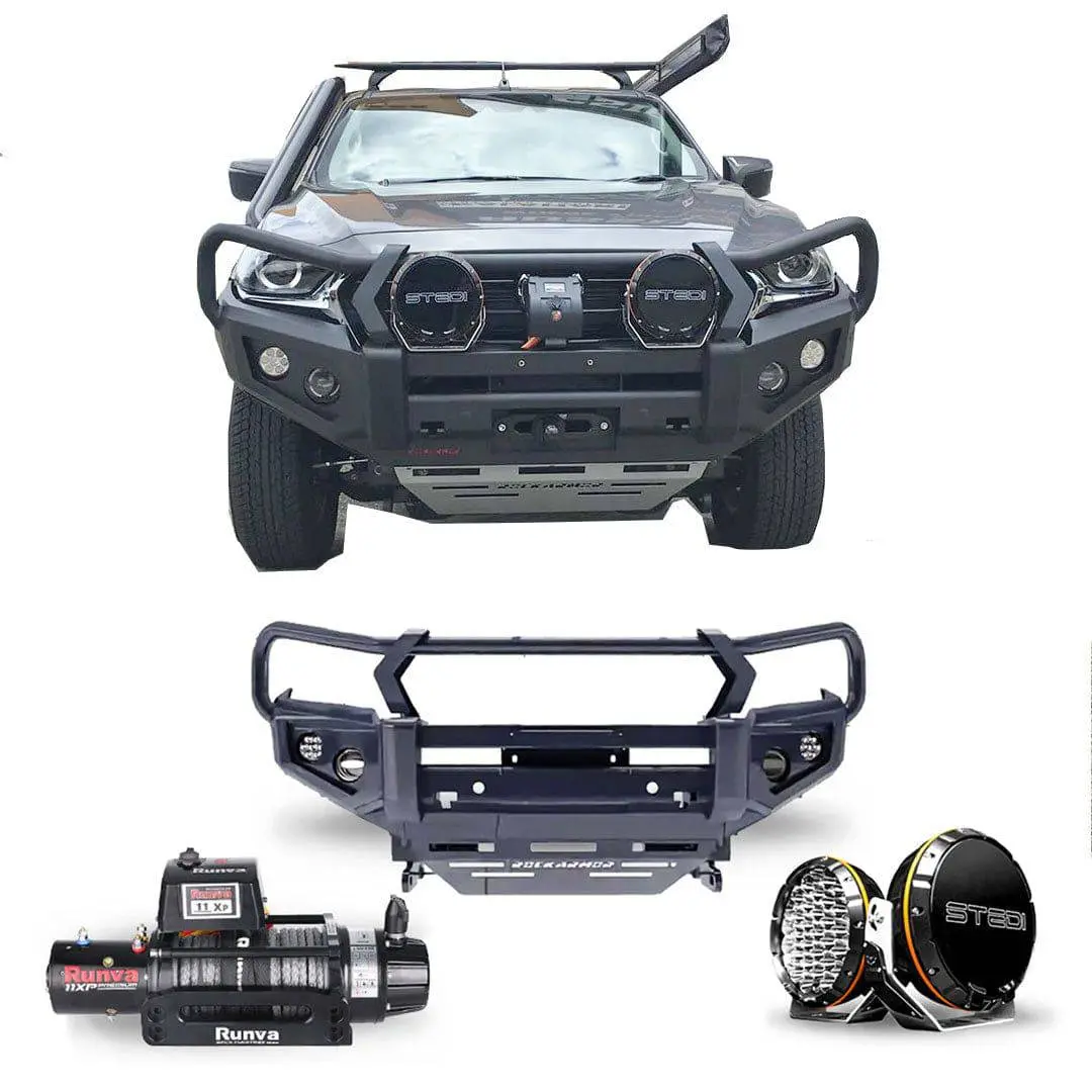 Mazda Bt50 08/2020 - 01/2025 | Protek Pack | Gt Bull Bar, Runva Winch, Stedi Driving Lights 1