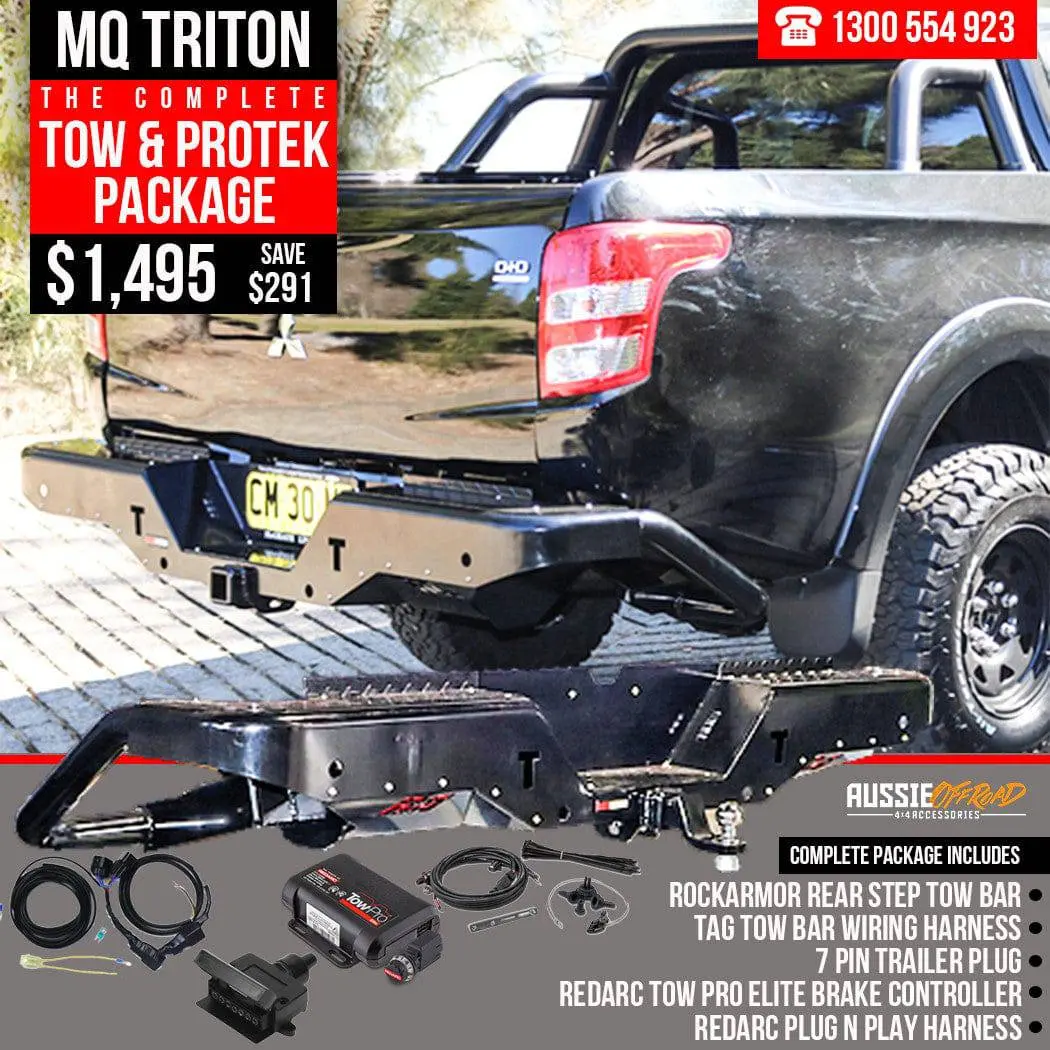 Mq Triton Rear Step Tow Bar - Combo Pack 1