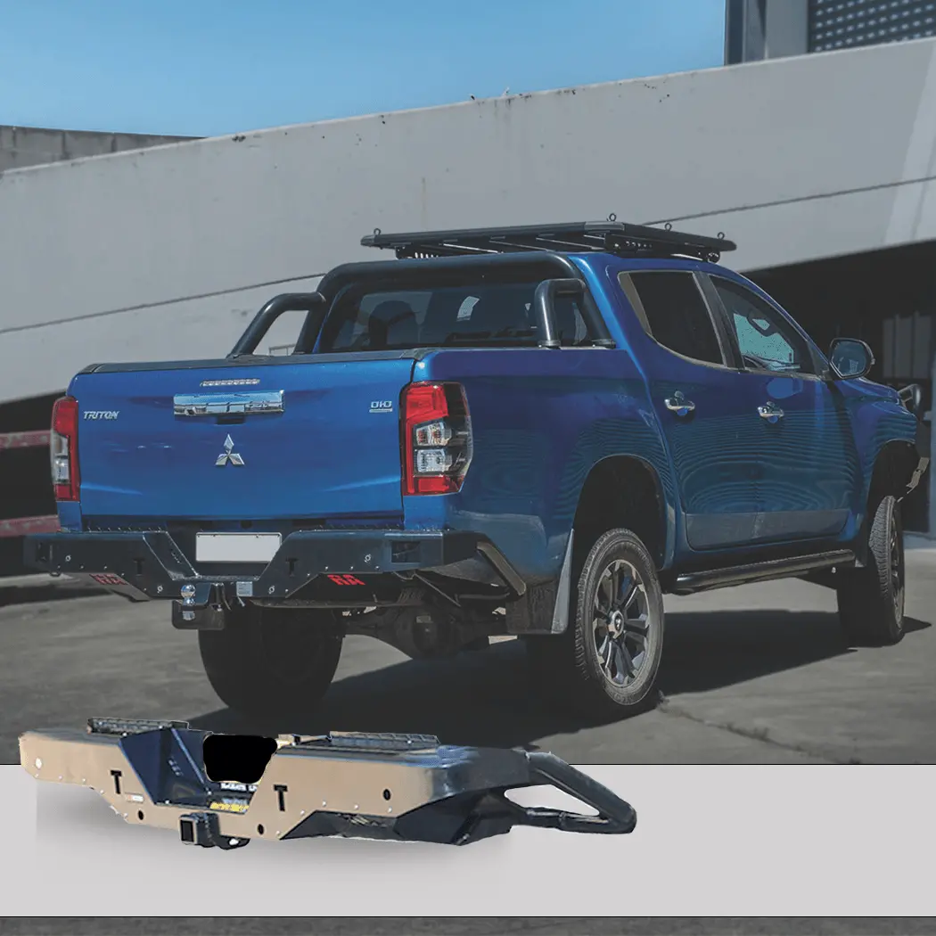 Mr Triton Rear Step Tow Bar - Rockarmor 4X4 1