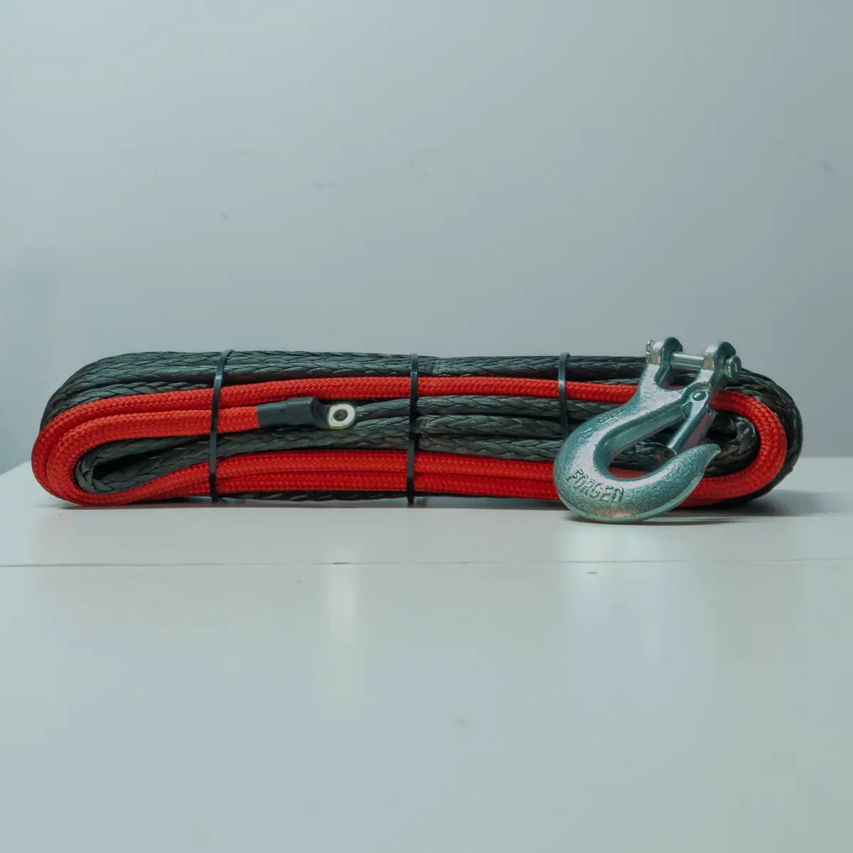 Winch Rope | With Hook | 28Metres / 12,000Lbs 1
