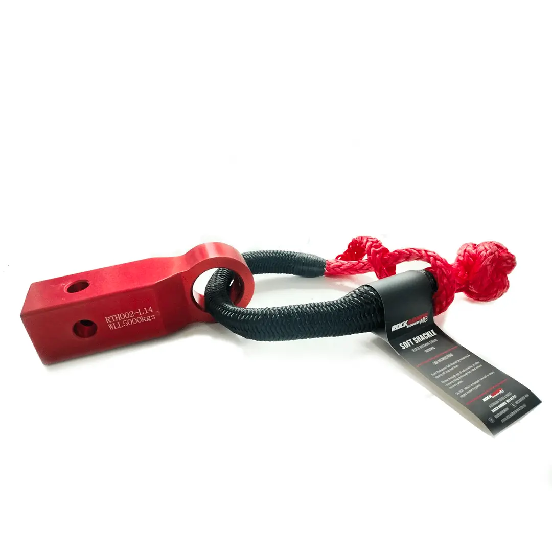 Soft Shackle 5Tonne Recovery Alloy Hitch + 14,000Kg Soft Shackle Included 1