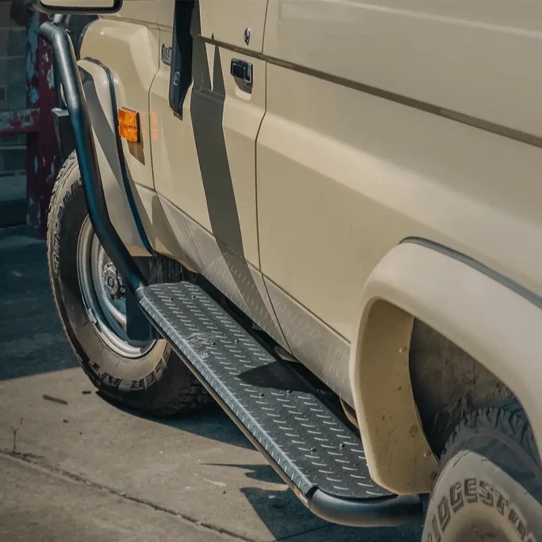 78 Series Landcruiser Rock Sliders Suits Troopy 1